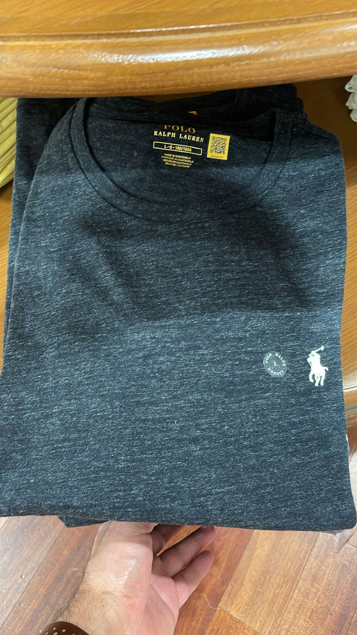Ralphlauren Plain T-shirt Black