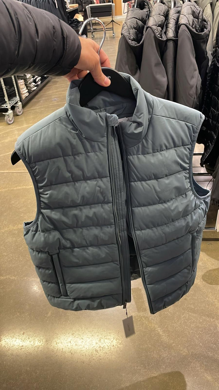 CK Puffer Vest Light Green