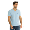U.S. Polo V-Neck T-Shirt  Lihet Blue M