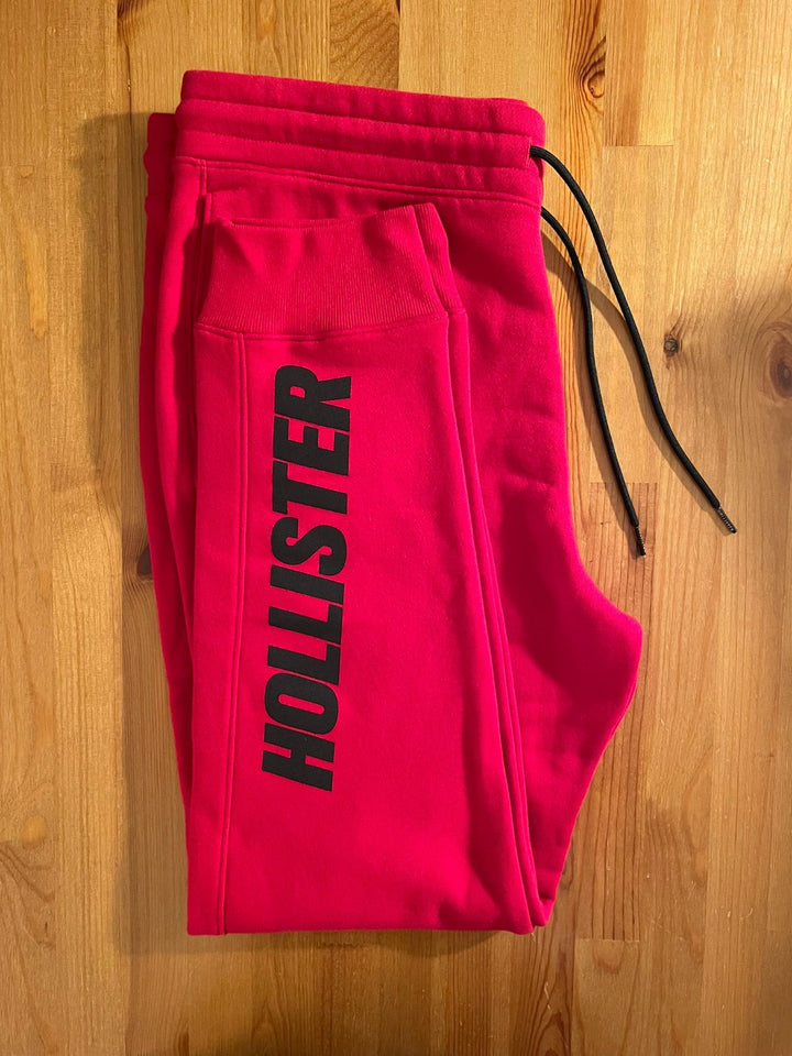 Hollister Sweatpants Red