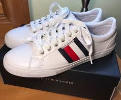 Tommy Hilfiger Women Sneaker - White + Flag