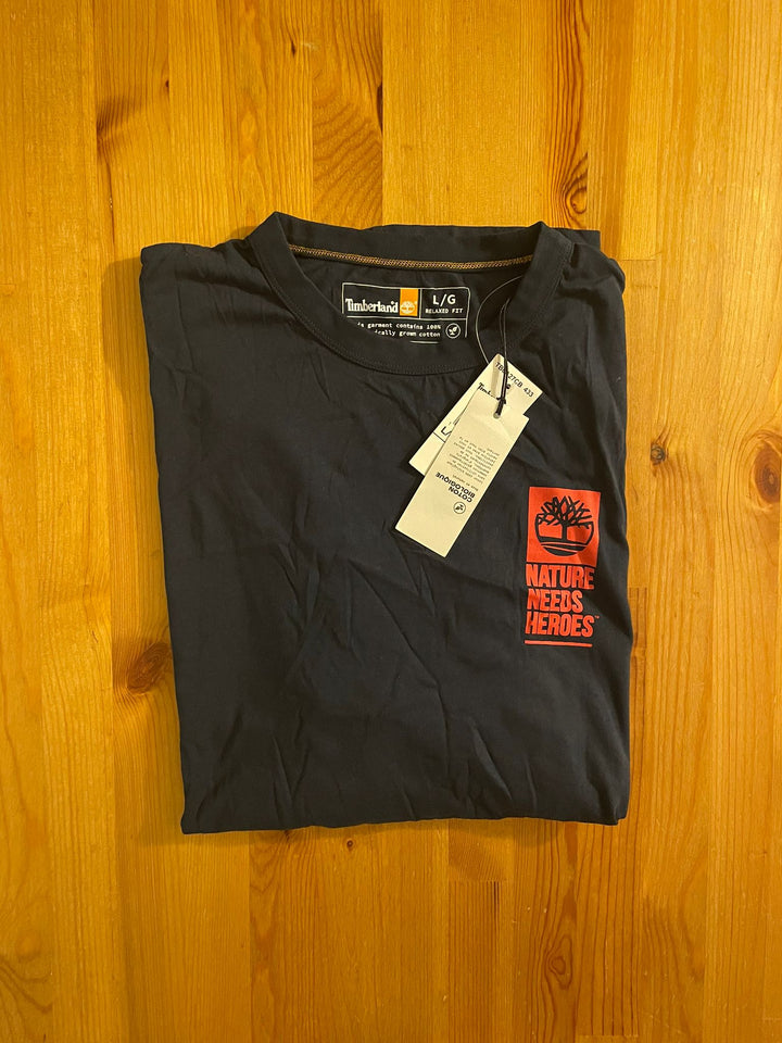 Timberland T-Shirt - Darkblue+Orange