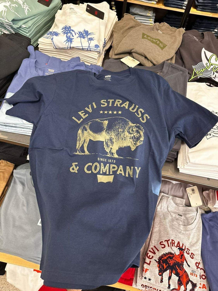 Levi's Strauss & co. OX T- Shirt Dark blue