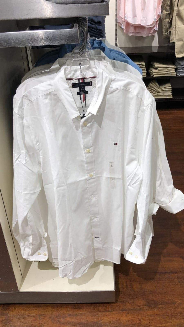 Tommy Hilfiger Plain Shirt White