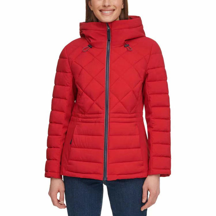 Tommy Hilfiger Ladies' Quilted Red