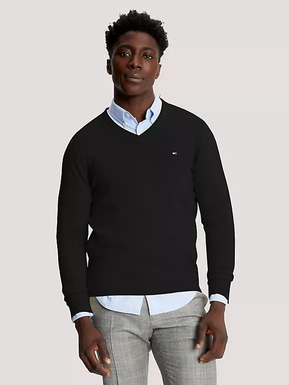 Tommy Hilfiger Crew Neck Sweater Black