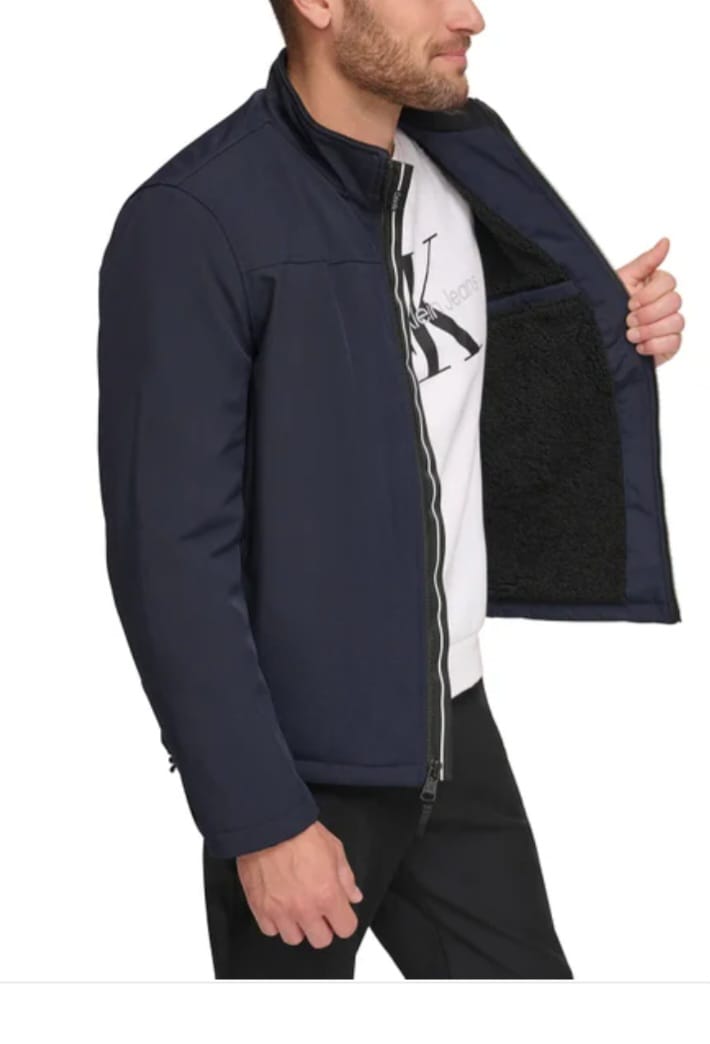 CK Men's Softshell Jacket Navy