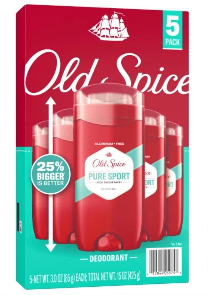 Old Spice Deodorant for Men - 5 pack