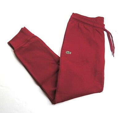 Lacoste Small Logo Sweatpants Burgundy