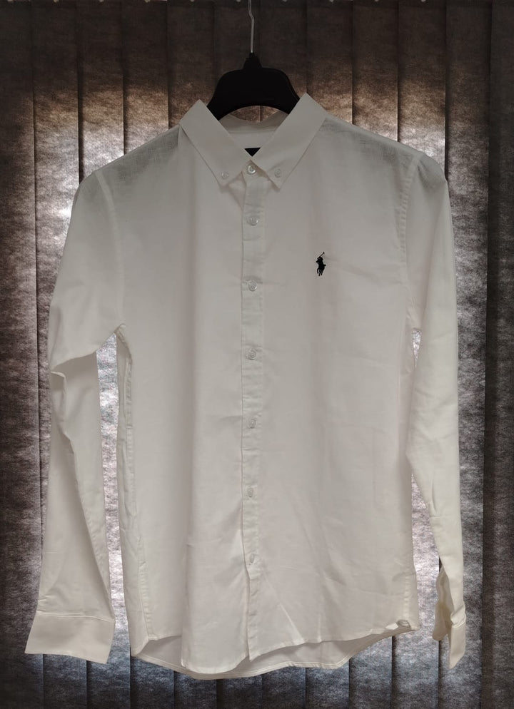 RL Shirt Linin White