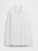 GAP - Linen-Blend Shirt - White - XXL