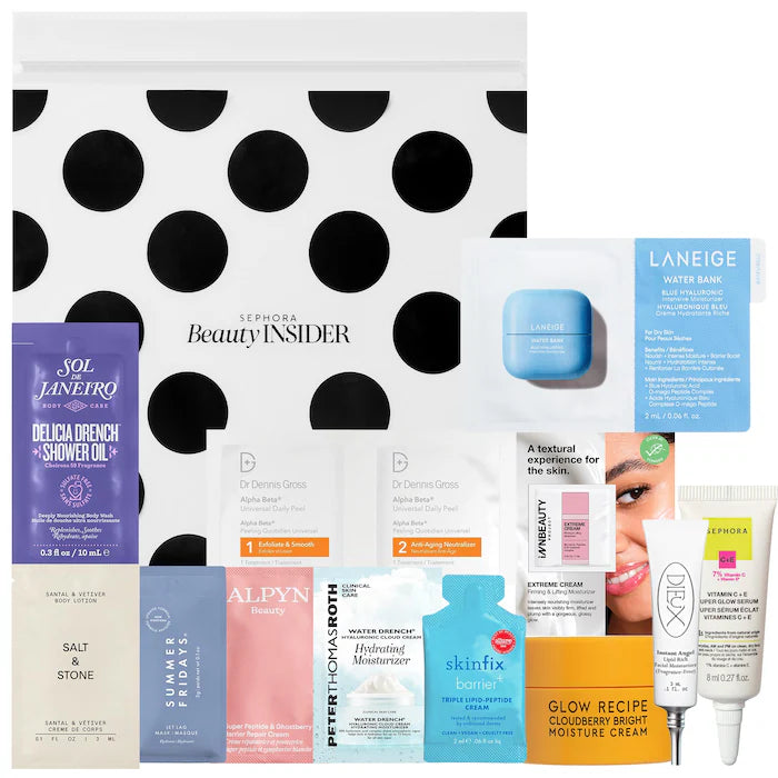 sephora- Skincare Animation Sample Bag